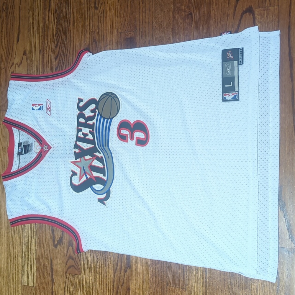 Nwt Philadelphia 76ers Allen Iverson jersey